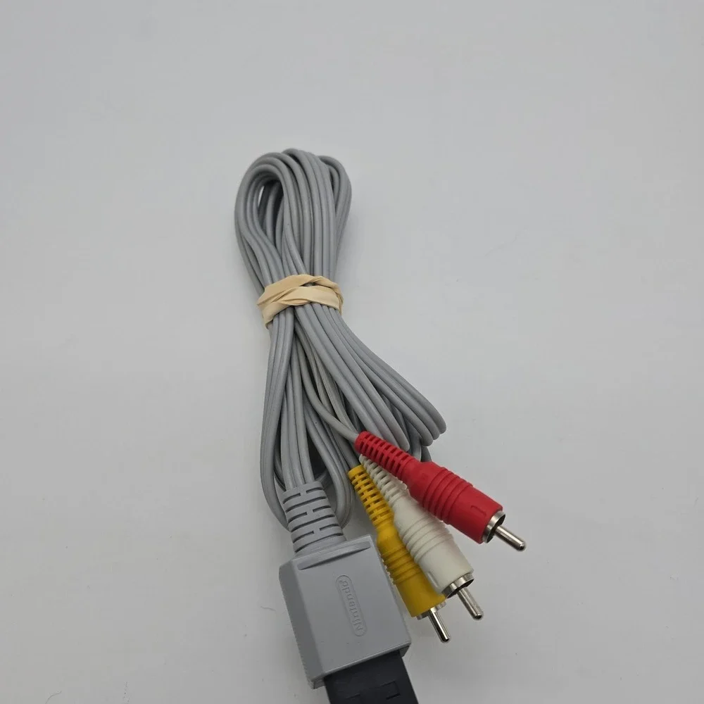 OEM Nintendo‎ Wii Power Supply Ac Adapter + Wired Sensor Bar+ AV Cables Tested